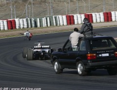 Flying-Cam, Close Range Aerial Filming, BAR Honda